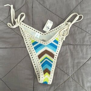 Crochet swimsuit bottoms